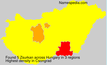 Surname Zsurkan in Hungary Surname Zsurkan in Hungary