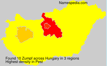 Surname Zumpf in Hungary Surname Zumpf in Hungary