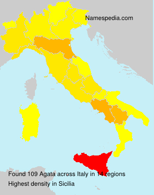 Surname Agata in Italy Surname Agata in Italy