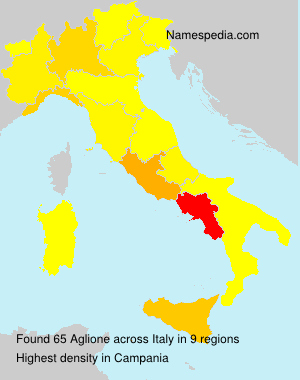 Surname Aglione in Italy Surname Aglione in Italy