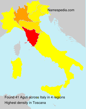 Surname Aguti in Italy Surname Aguti in Italy