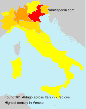 Surname Aldrigo in Italy Surname Aldrigo in Italy