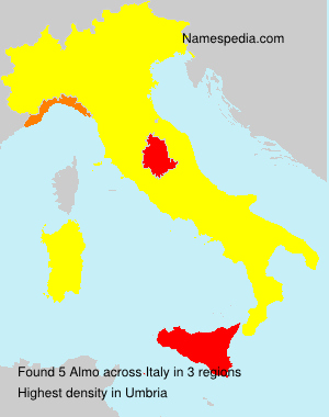 Surname Almo in Italy Surname Almo in Italy
