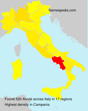 Surname Alvino in Italy Surname Alvino in Italy