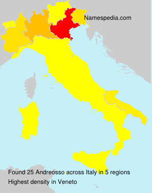 Surname Andreosso in Italy Surname Andreosso in Italy