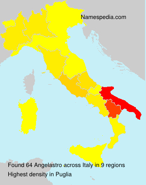 Surname Angelastro in Italy Surname Angelastro in Italy
