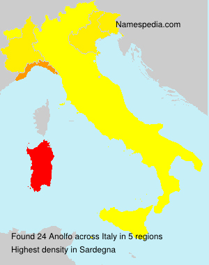 Surname Anolfo in Italy Surname Anolfo in Italy