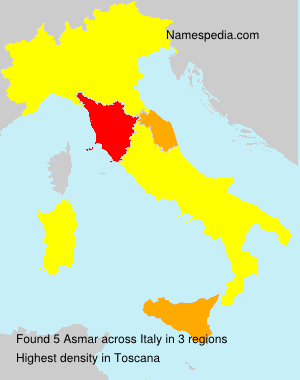 Surname Asmar in Italy Surname Asmar in Italy