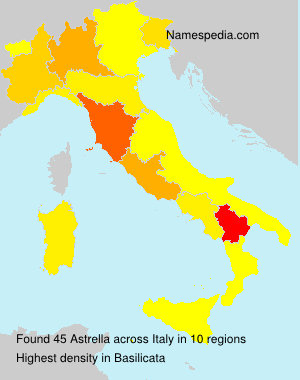 Surname Astrella in Italy Surname Astrella in Italy