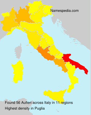 Surname Aufieri in Italy Surname Aufieri in Italy