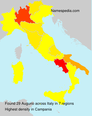 Surname Augurio in Italy Surname Augurio in Italy