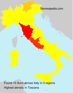Surname Aurili in Italy Surname Aurili in Italy