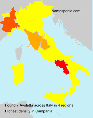 Surname Avoletta in Italy Surname Avoletta in Italy