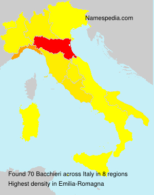 Surname Bacchieri in Italy Surname Bacchieri in Italy