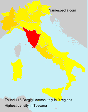 Surname Bargigli in Italy Surname Bargigli in Italy