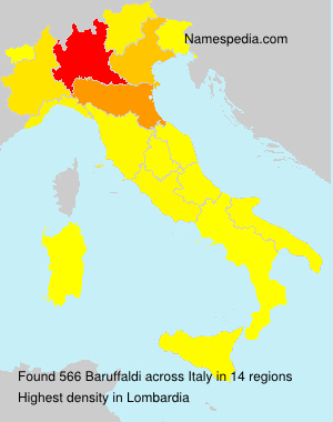 Surname Baruffaldi in Italy Surname Baruffaldi in Italy