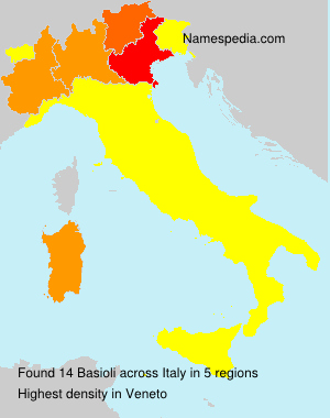 Surname Basioli in Italy Surname Basioli in Italy