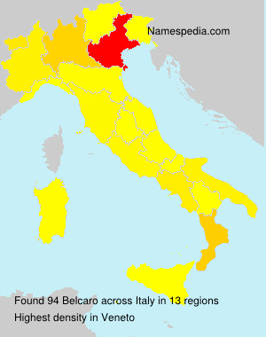 Surname Belcaro in Italy Surname Belcaro in Italy
