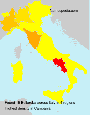 Surname Bellaroba in Italy Surname Bellaroba in Italy