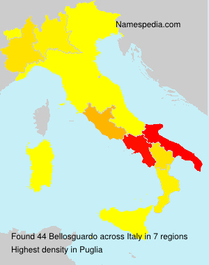 Surname Bellosguardo in Italy Surname Bellosguardo in Italy
