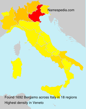 Surname Bergamo in Italy Surname Bergamo in Italy