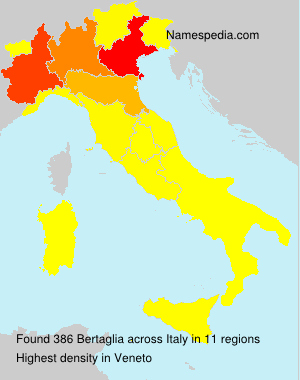 Surname Bertaglia in Italy Surname Bertaglia in Italy