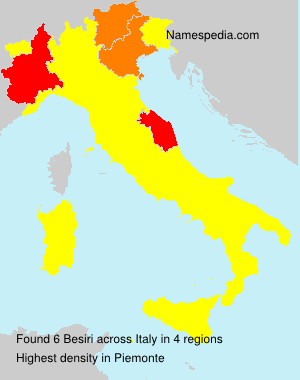Surname Besiri in Italy Surname Besiri in Italy