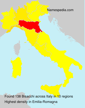 Surname Bisacchi in Italy Surname Bisacchi in Italy