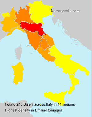 Surname Biselli in Italy Surname Biselli in Italy