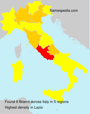 Surname Bisenti in Italy Surname Bisenti in Italy