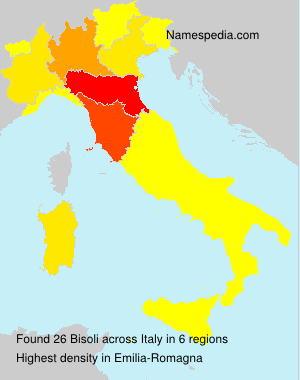 Surname Bisoli in Italy Surname Bisoli in Italy