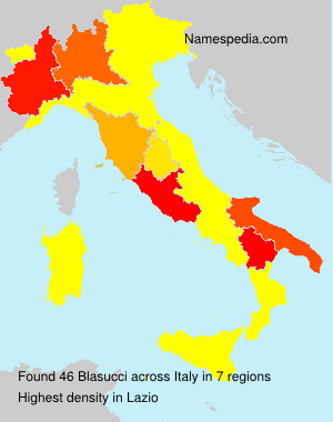 Surname Blasucci in Italy Surname Blasucci in Italy