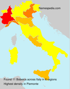 Surname Bobeica in Italy Surname Bobeica in Italy