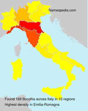 Surname Bocchia in Italy Surname Bocchia in Italy