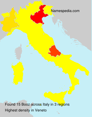 Surname Booz in Italy Surname Booz in Italy