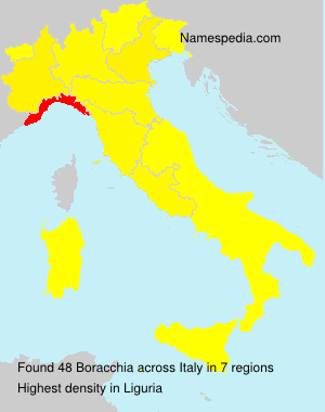 Surname Boracchia in Italy Surname Boracchia in Italy