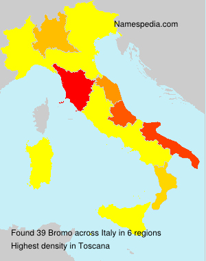 Surname Bromo in Italy Surname Bromo in Italy