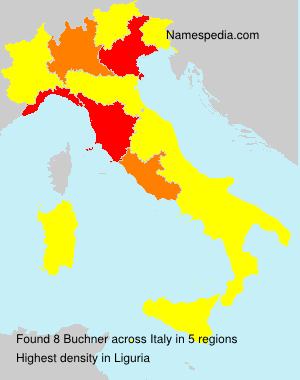 Surname Buchner in Italy Surname Buchner in Italy