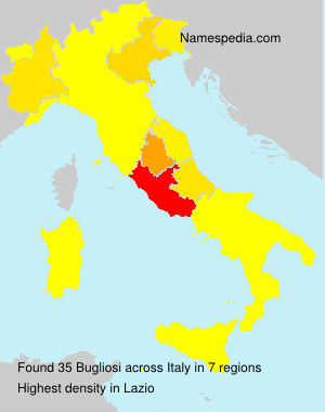 Surname Bugliosi in Italy Surname Bugliosi in Italy