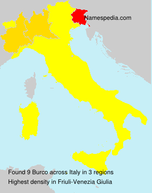 Surname Burco in Italy Surname Burco in Italy