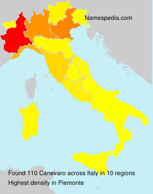 Surname Canevaro in Italy Surname Canevaro in Italy