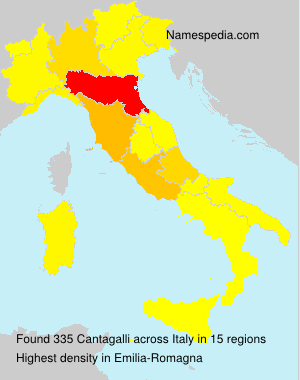 Surname Cantagalli in Italy Surname Cantagalli in Italy