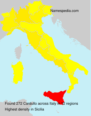 Surname Cardullo in Italy Surname Cardullo in Italy