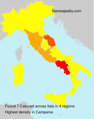 Surname Caturani in Italy Surname Caturani in Italy