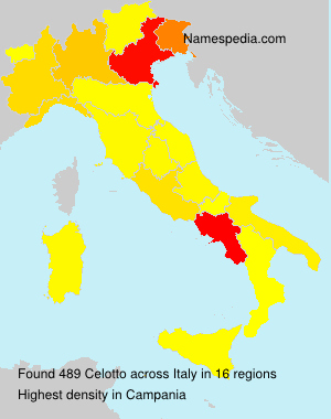 Surname Celotto in Italy Surname Celotto in Italy