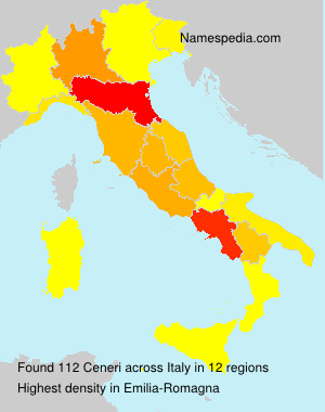 Surname Ceneri in Italy Surname Ceneri in Italy