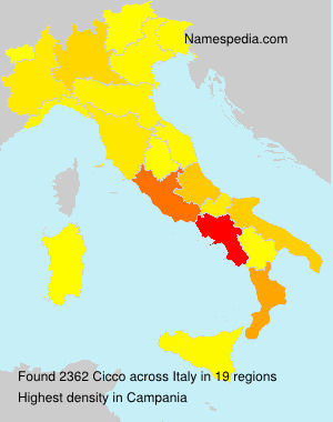 Surname Cicco in Italy Surname Cicco in Italy
