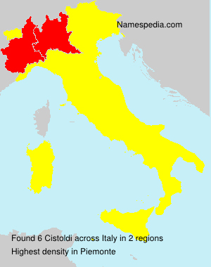 Surname Cistoldi in Italy Surname Cistoldi in Italy