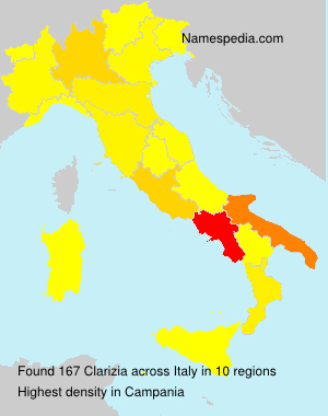 Surname Clarizia in Italy Surname Clarizia in Italy