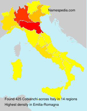 Surname Cobianchi in Italy Surname Cobianchi in Italy